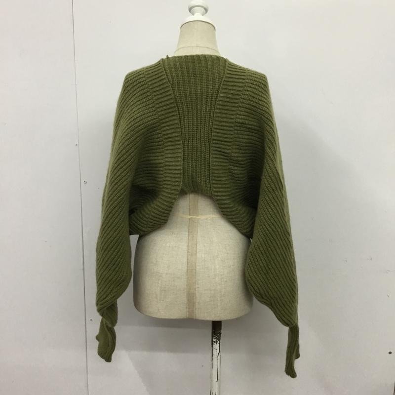 FREAK'S STORE FREE フリークスストア カーディガン 長袖 214-3375 ボレロ Cardigan カーキ / カーキ / 10087130_画像2