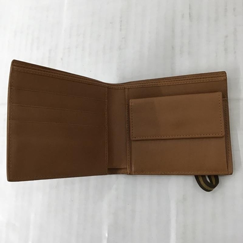 GUCCI 表記無し グッチ 財布 二つ折り Wallet Bi-Fold Wallet Billfold Wallet 茶 / ブラウン / 10085209_画像6