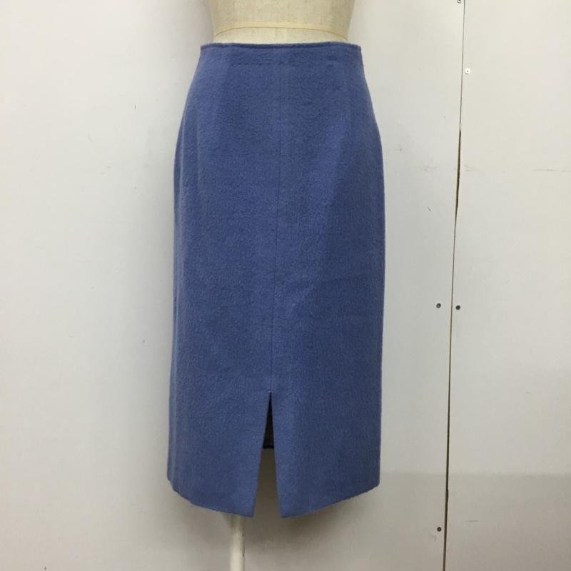 NOLLEY'S 36 ノーリーズ スカート ロングスカート U-2556 フロントスリット Skirt Long Skirt 水色 / ライトブルー / 10088111_画像1
