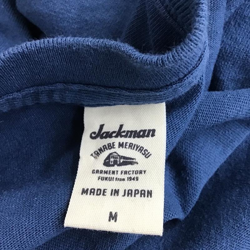 Jackman M ジャックマン Tシャツ 半袖 JM5550 胸ポケット T Shirt 青 / ブルー / 10090653_画像7