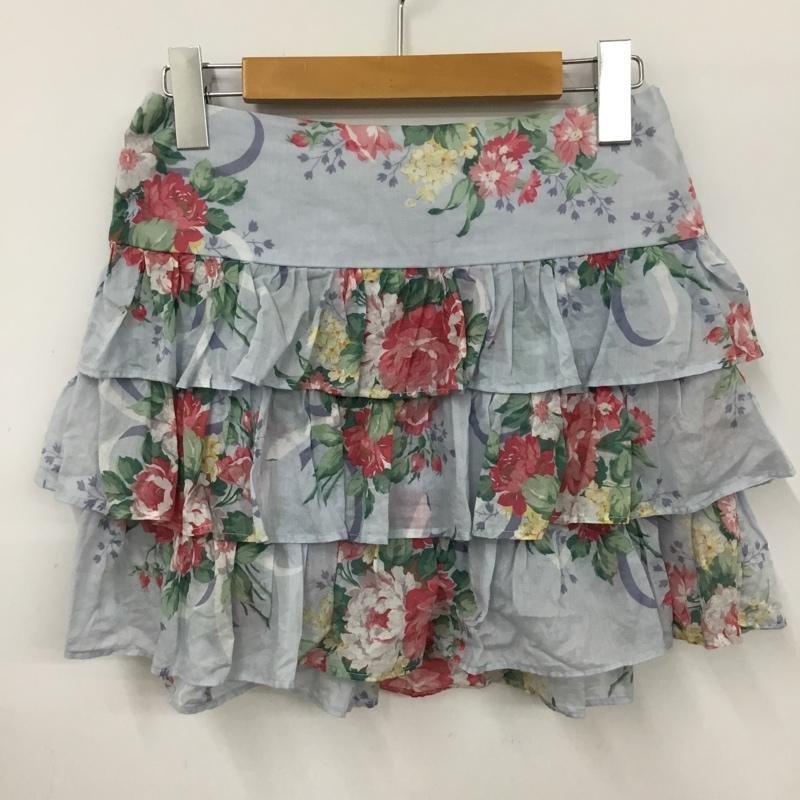 RALPHLAUREN L ラルフローレン スカート ひざ丈スカート フリル キッズ Skirt Medium Skirt 水色 / ライトブルー / 10090786_画像1