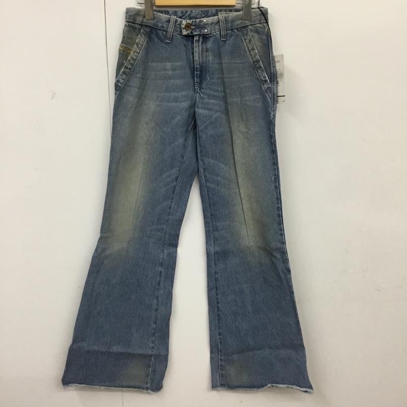 DIESEL 26インチ ディーゼル パンツ デニム、ジーンズ FLAIRLEGG 0888Z ワイドパンツ W26L30 水色 / ライトブルー / 10096368_画像1