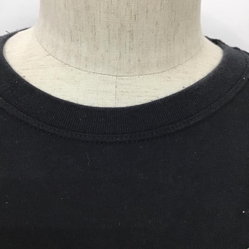 DIESEL L ディーゼル Tシャツ 半袖 フロッキープリント T Shirt 黒 / ブラック / X カーキ / カーキ / 10092888_画像4