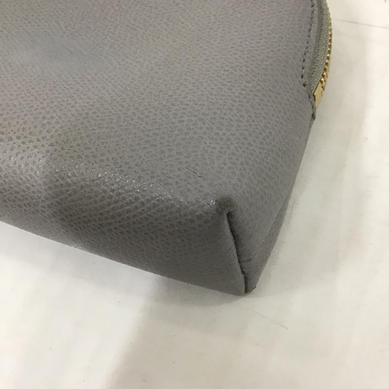 FURLA 表記無し フルラ ポーチ ポーチ Pouch 灰 / グレー / 10099459_画像6