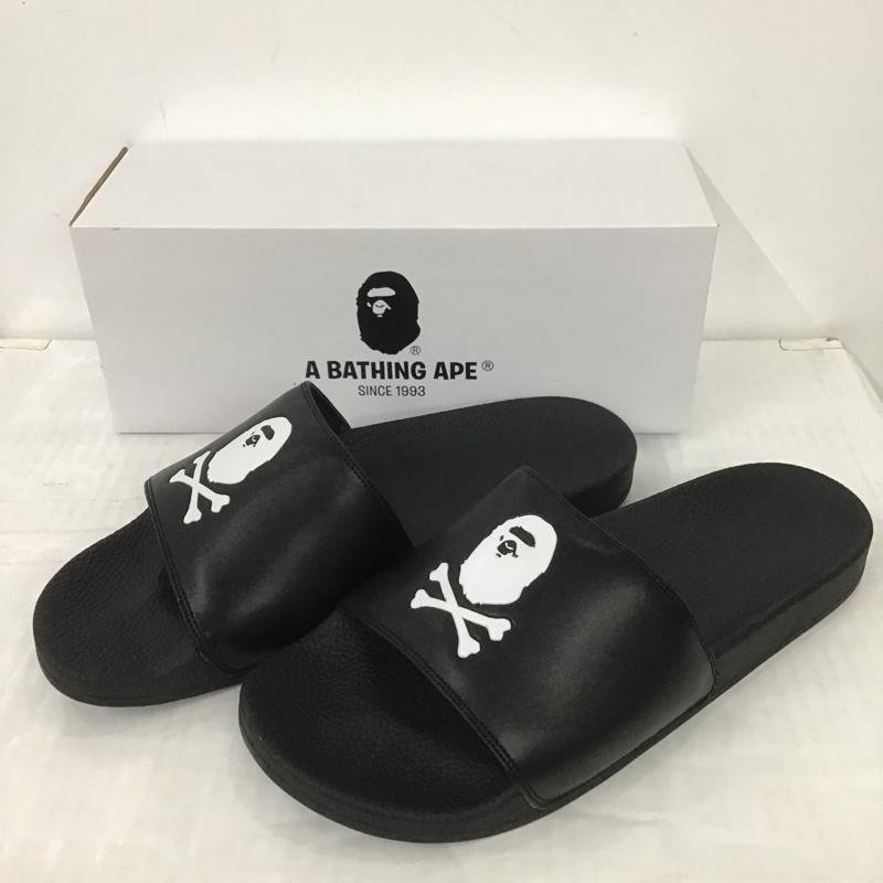 A BATHING APE 30.0cm アベイシングエイプ サンダル サンダル 箱有 30cm Sandals 黒 / ブラック / 10100326