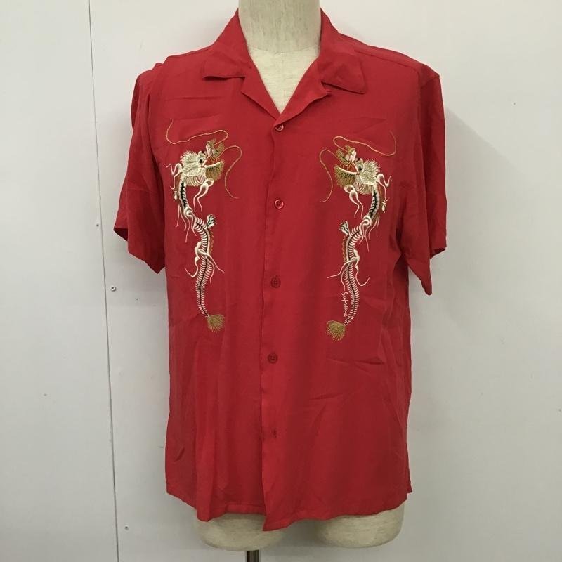 Supreme M シュプリーム シャツ、ブラウス 半袖 Dragon Rayon Shirt 18AW オープンカラーシャツ Shirt Blouse 10101753