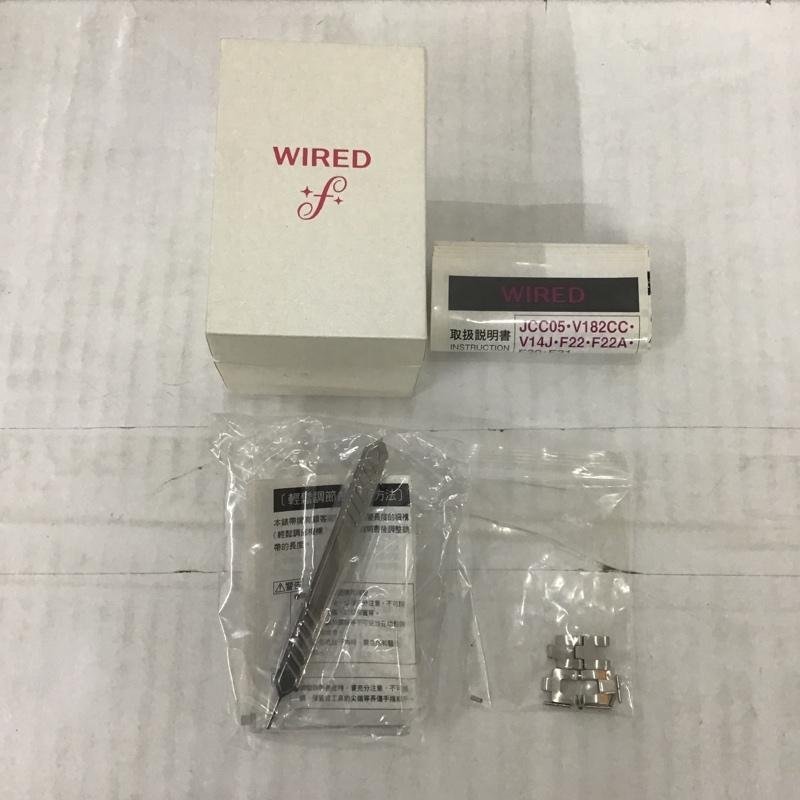 WIRED inscription less Wired wristwatch analogue ( quartz type ) V117-0DV0 solar box have Watch Analog (Quartz) 10099803
