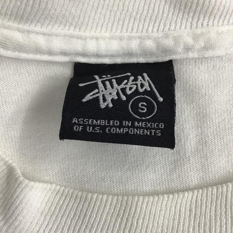 STUSSY S ステューシー Tシャツ 半袖 T Shirt 白 / ホワイト / 10097394_画像8