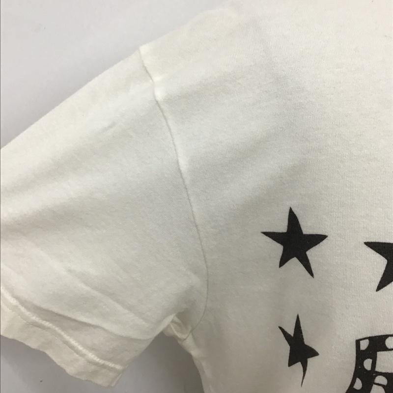 USED 表記無し 古着 Tシャツ 半袖 半袖カットソー プリントTシャツ クルーネックカットソー T Shirt 白 / ホワイト / 10097853_画像6