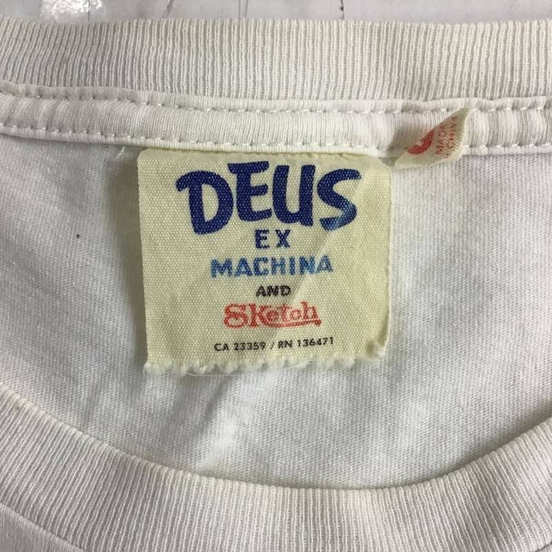 DEUS EX MACHINA M デウスエクスマキナ Tシャツ 半袖 半袖カットソー プリントTシャツ クルーネックカットソー T Shirt 10097376_画像7