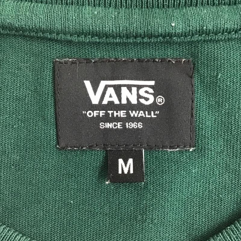 VANS M バンズ Tシャツ 半袖 120K1010300 胸ポケット バックプリント T Shirt 緑 / グリーン / 10097623_画像8