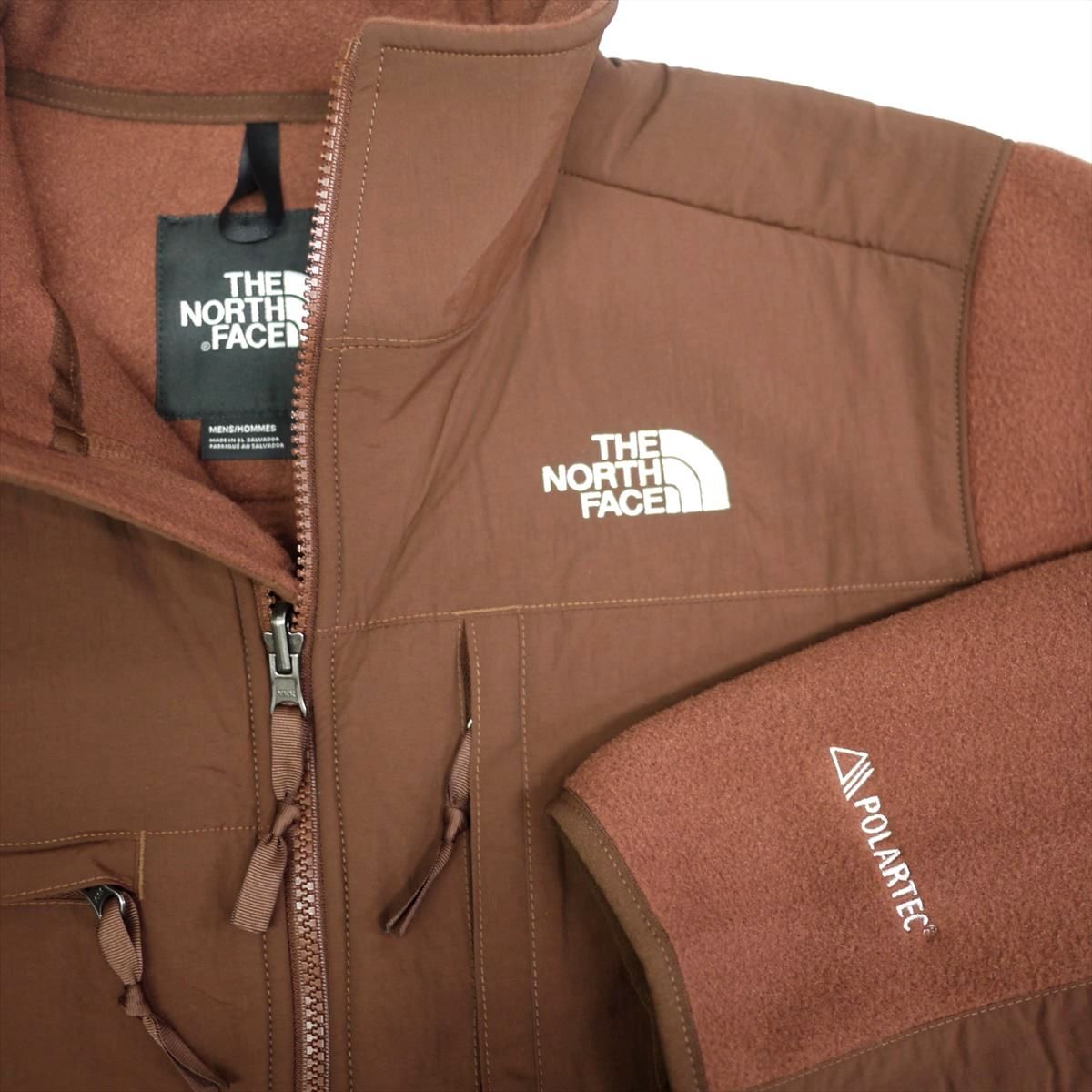 US正規新品 ノースフェイス デナリ ジャケット(XXL)ブラウン フリース 刺繍ロゴ THE NORTH FACE DENALI VEST POLARTEC 日本未発売/ta6_画像8