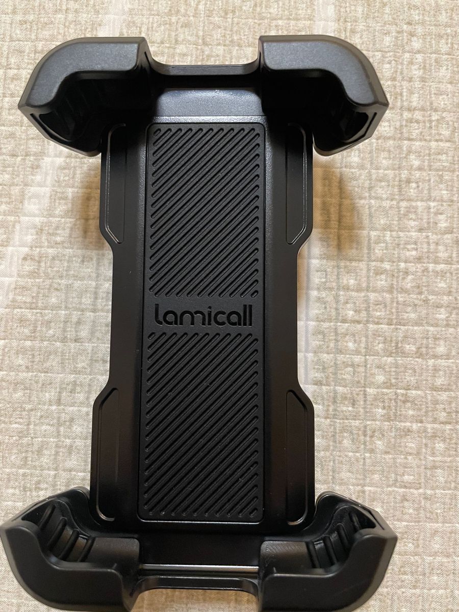 Lamicall 片手操作 自転車用 スマホ ホルダー スタンド 簡単取付