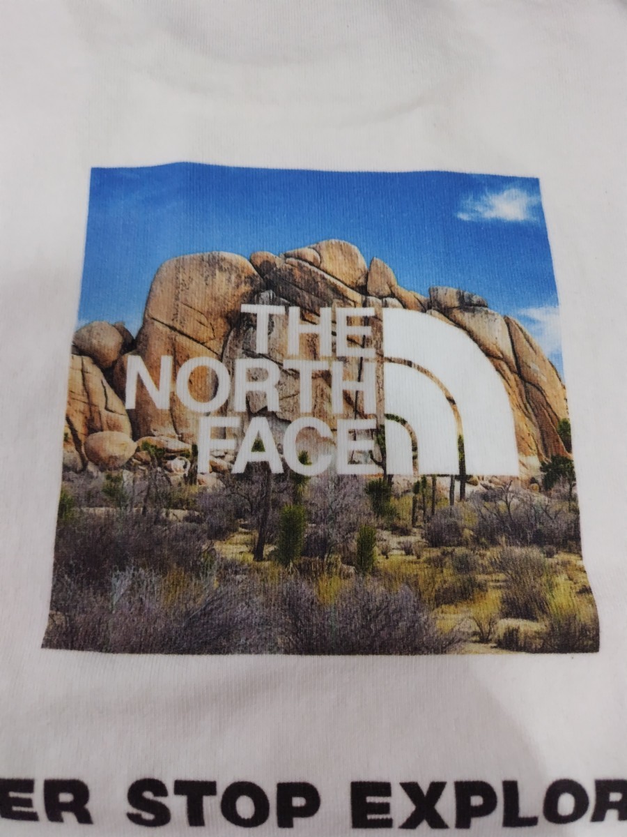 国内正規 新品未使用タグ付 ノースフェイス 半袖Tシャツ 白 L NT31952 レターパックプラス520円_画像2