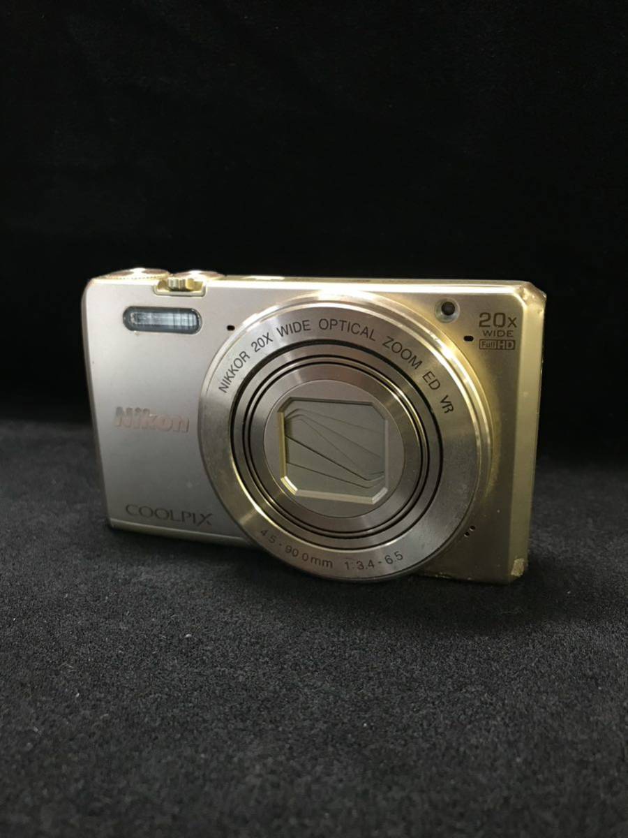 H100★ニコン NIKON コンパクト デジタルカメラ COOLPIX S7000 動作未確認_画像3