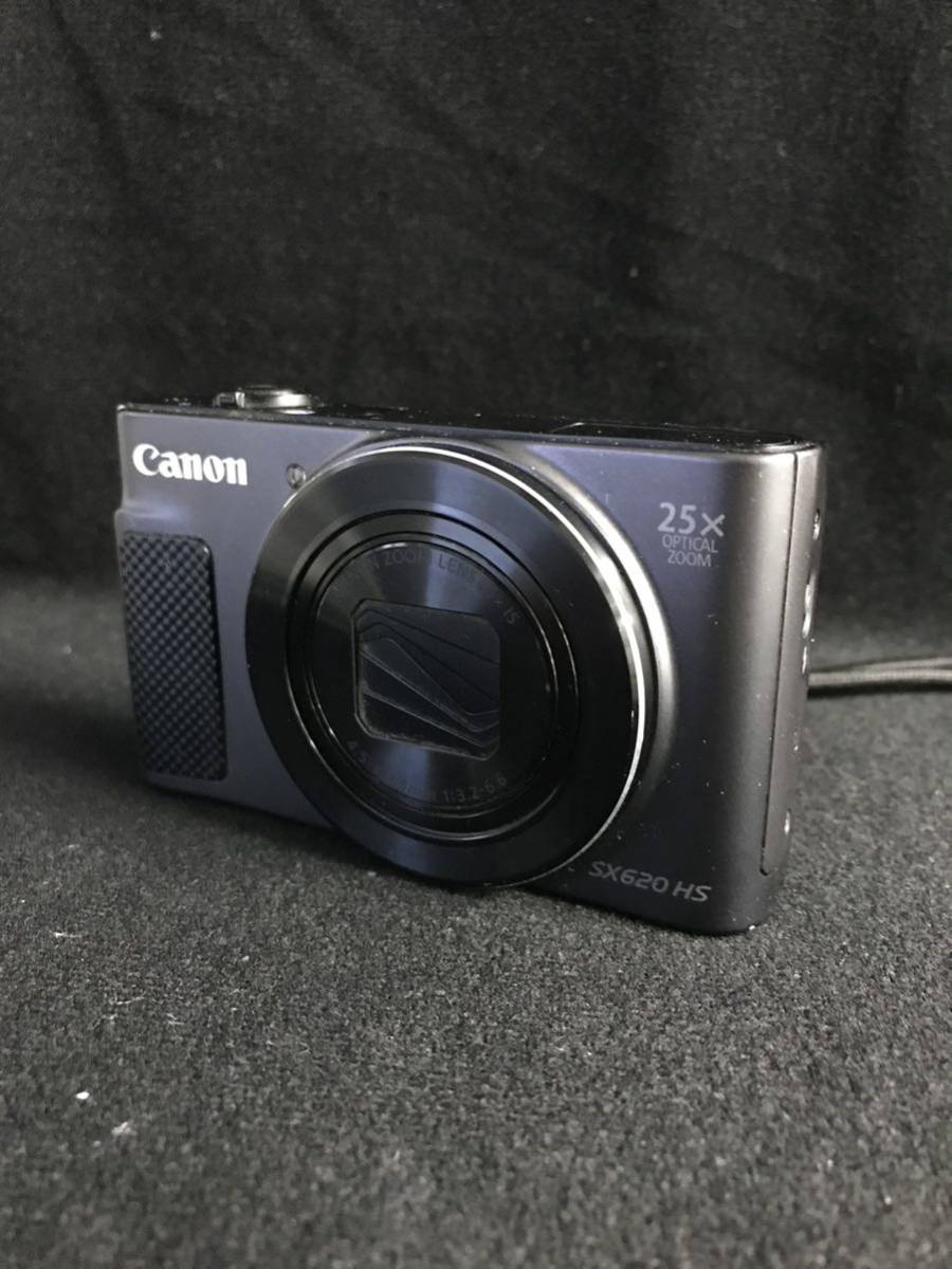 D966★Canon PowerShot SX620 HS 4.5-112.5mm 1:3.2-6.6 コンパクトデジタルカメラ デジカメ【通電確認済】 _画像2