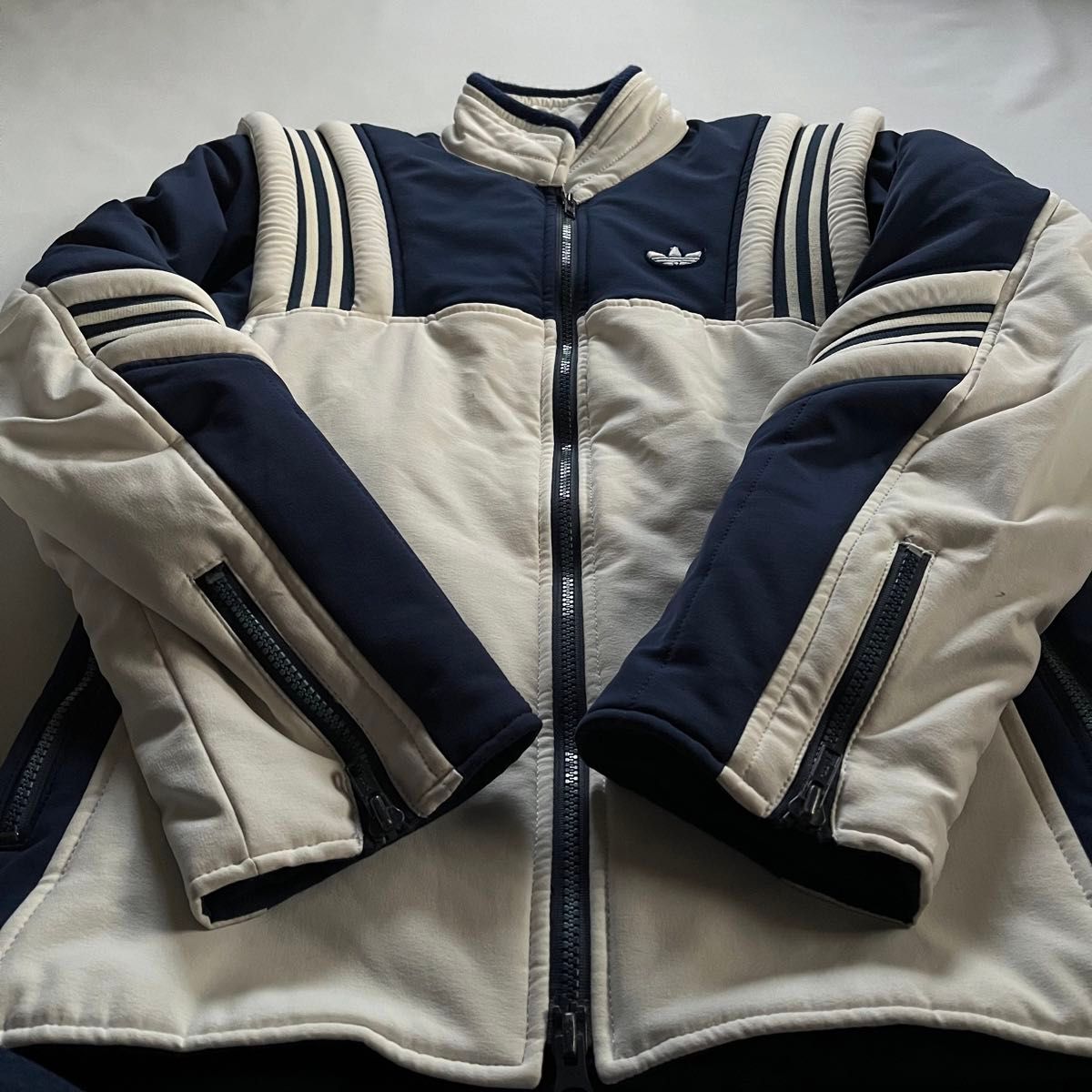 80年前期 adidas】スキーウェア セットアップ デサント社製 古着 80年前期 adidas】スキーウェア セットアップ デサント社製 古着