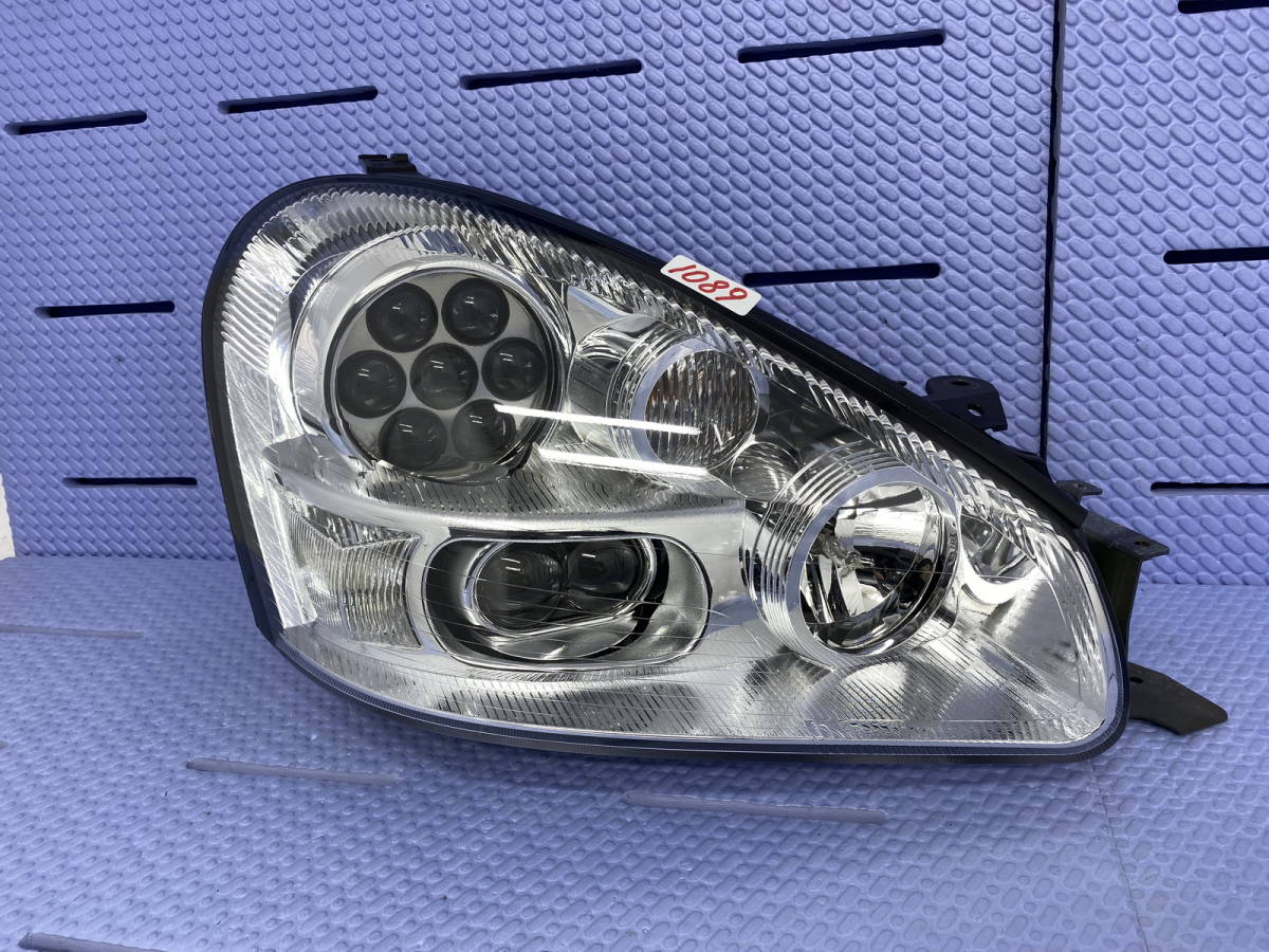 1089 * 非常に綺麗な状態 *コーティング済 *　シーマ　GF50　ヘッドライト　右　右側　キセノン　HID　スタンレー　P2940　レベ付　_画像1