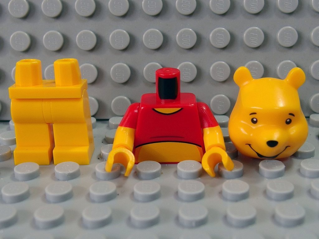 ★LEGO★ミニフィグ【LEGO Ideas】Winnie the Pooh_A(idea086)_画像4