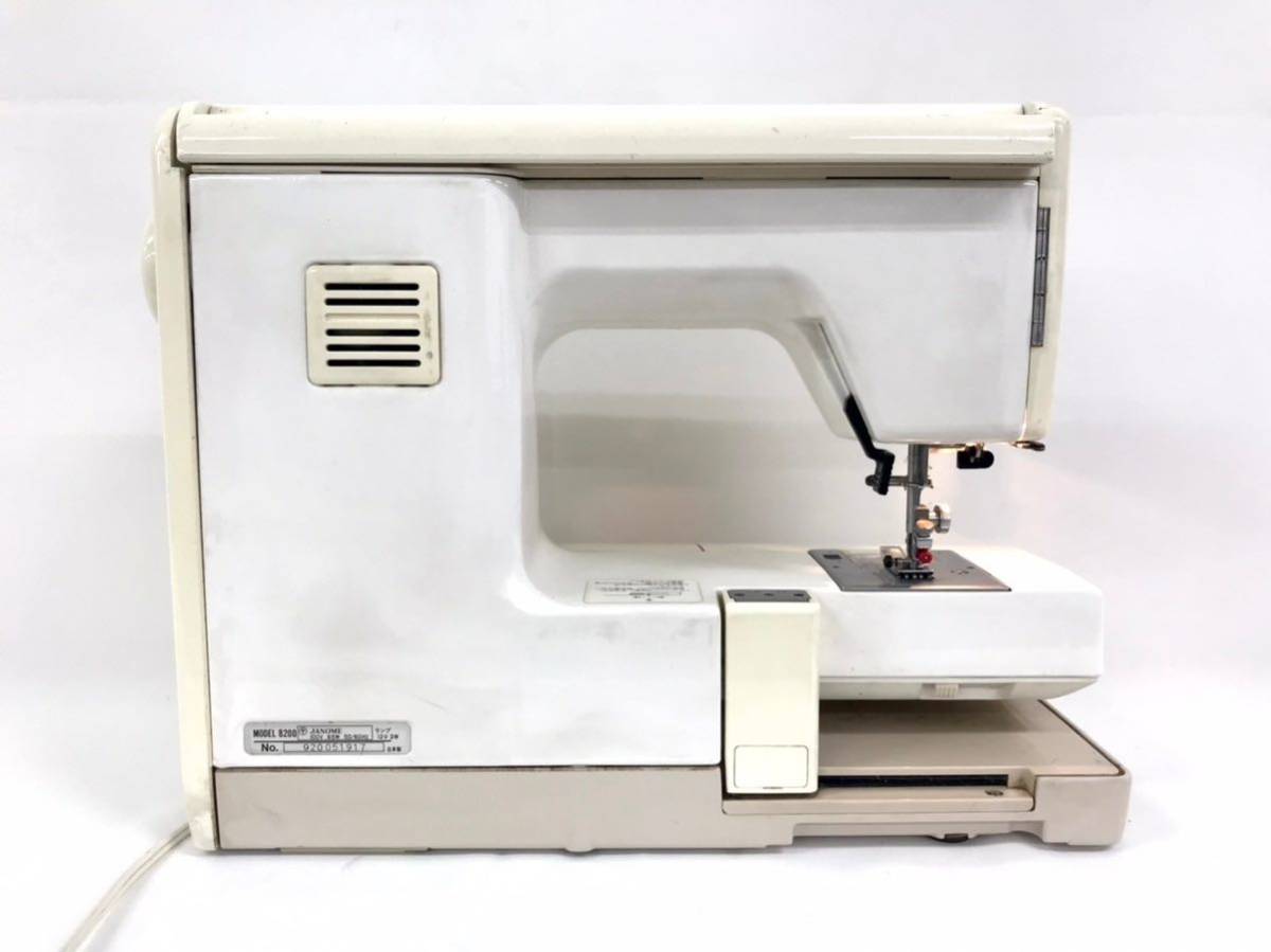 ☆外観美品☆JANOME 8200 SECIO ミシン ジャノメ コンピューターミシン_画像4