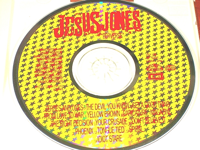 ●Jesus Jones●初回スリップケース仕様●“Perverse”_画像2