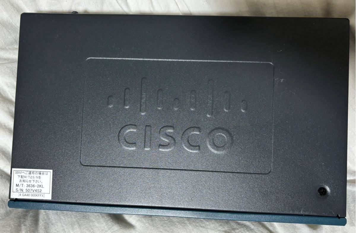 Cisco Catalyst 2960 L2スイッチ シスコ WS-C2960-8TC-S 1台目 CCNA_画像2