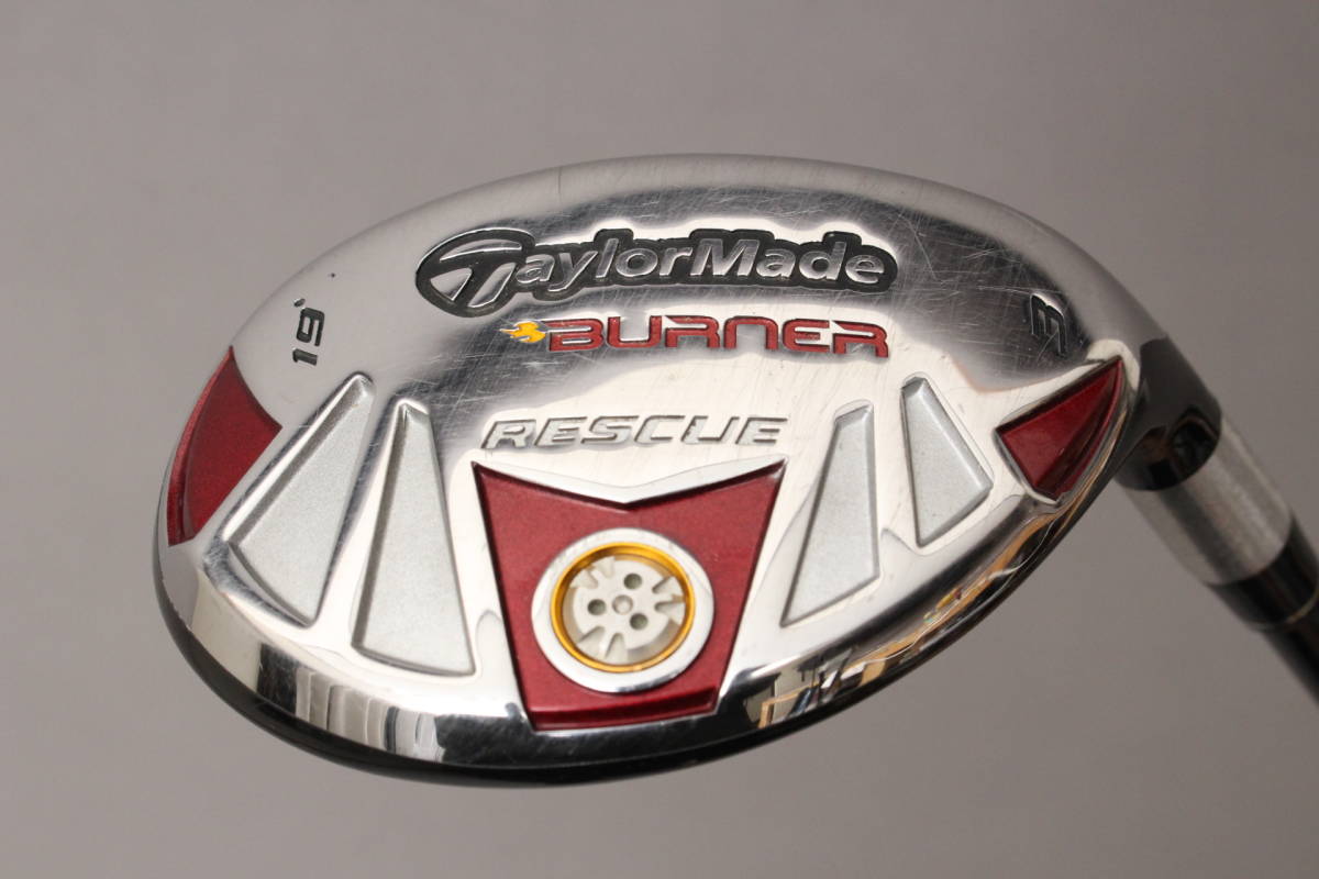 100円～【美品】テーラーメイド ユーティリティ《3U/19》TaylorMade BURNER RESCUE《S》REAX SUPERFAST 65 カーボン ゴルフ ＃140※G618_画像1