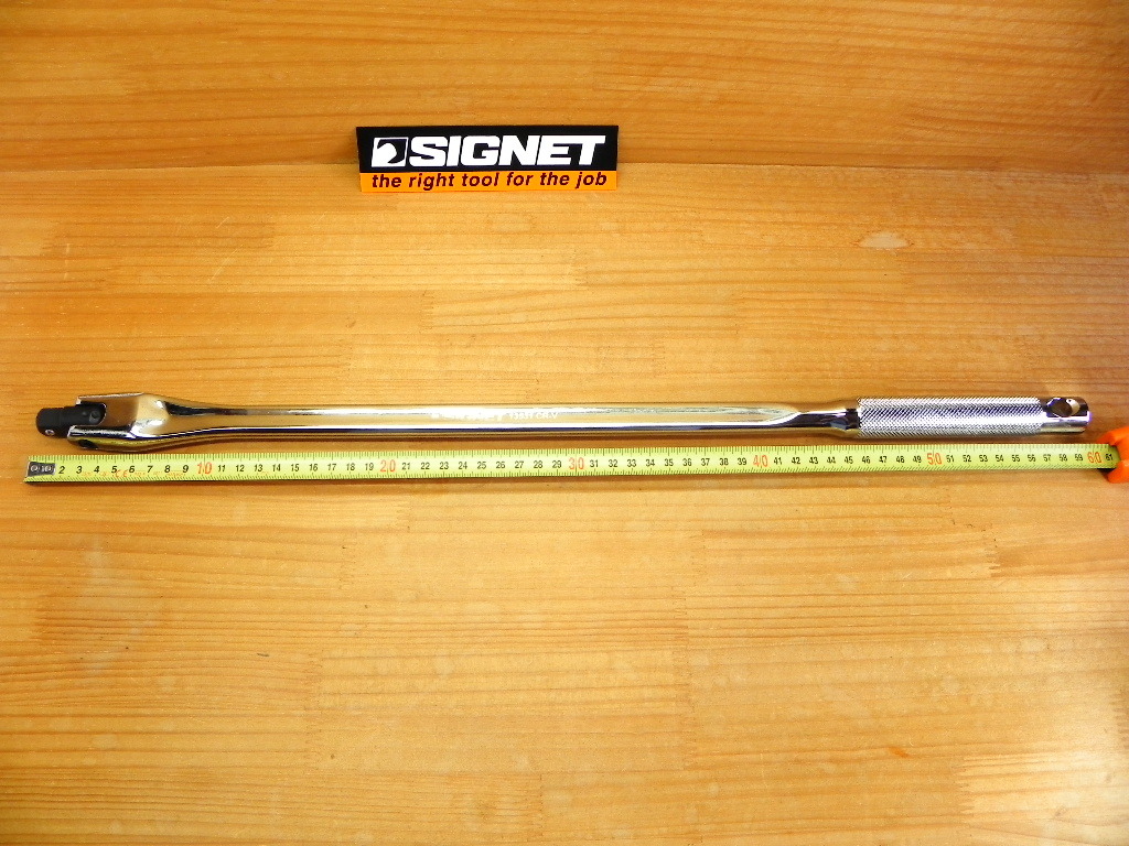 シグネット コブラヘッド 強力型 スピンナーハンドル 1/2(12.7) SIGNET 13531 全長590mm _画像10