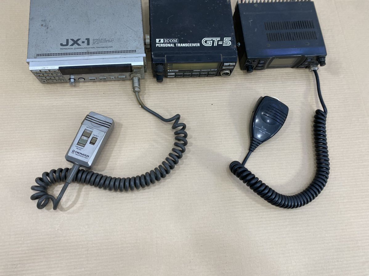ICOM IC-281 / GT-5 / Pioneer JX-1 無線機 トランシーバー 3点_画像2