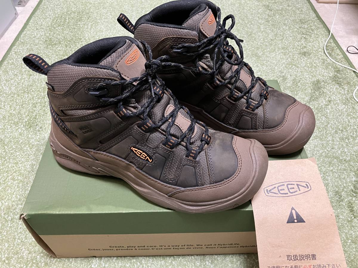 □ 新品KEEN メンズ サーカディア ミッド 26cm ウォータープルーフ 防水ハイキングシューズ □ CIRCADIA MID WP _画像1