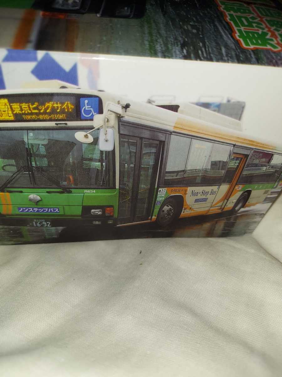 アオシマ　１/32バスシリーズ　東京都交通局　都営バス　日野ブルーリボンⅡ　未組み立てキット　管理No.3　在庫ラスト_画像6