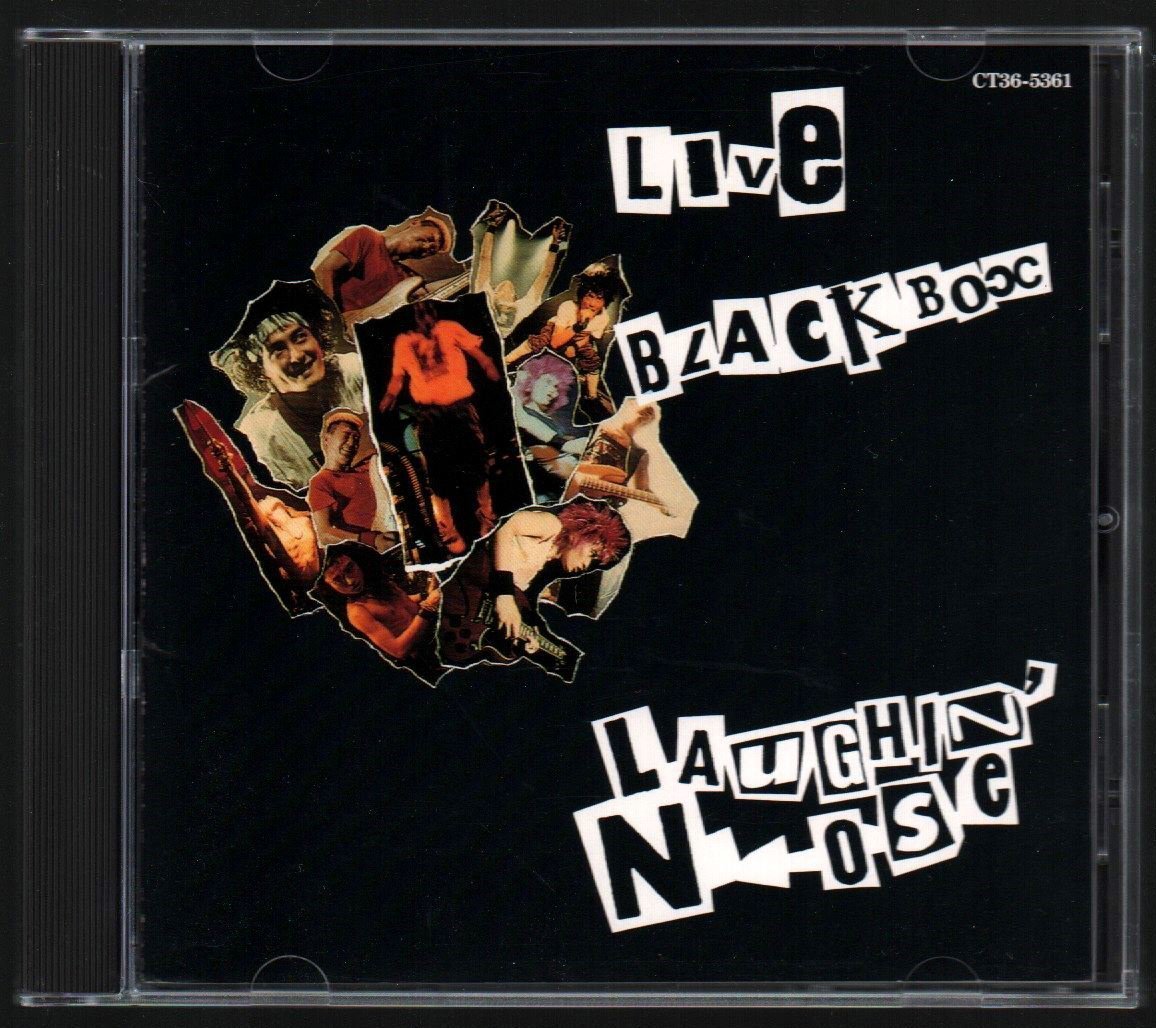 ■LAUGHIN’ NOSE(ラフィン・ノーズ)■ライブ・アルバム■「LIVE BLACK BOX」■♪GET THE GLORY♪■CT36-5361■1988/12/4発売■概ね美品■_画像1