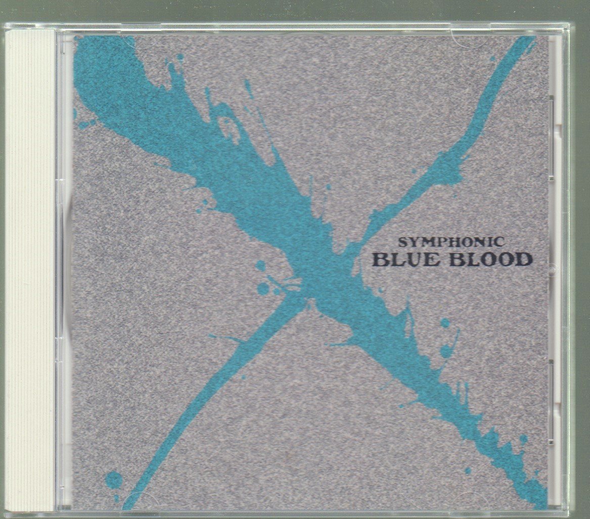 ■Symphonic BLUE BLOOD■シンフォニック ブルー・ブラッド■♪ROSE OF PAIN♪オルガズム♪■品番:VICL-186■1991/8/21発売■廃盤■_画像1