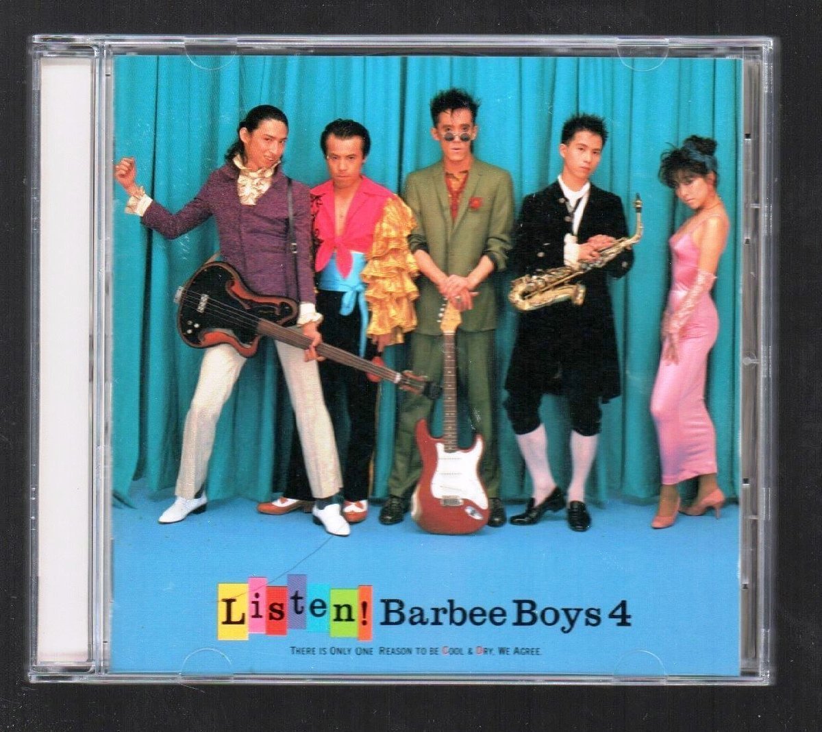 ■バービーボーイズ(BARBEE BOYS)■名盤(CD)■「Listen!」■BARBEE BOYS 4■♪女ぎつねon the Run♪■32・8H-134■1987/9/9発売■廃盤■_画像1