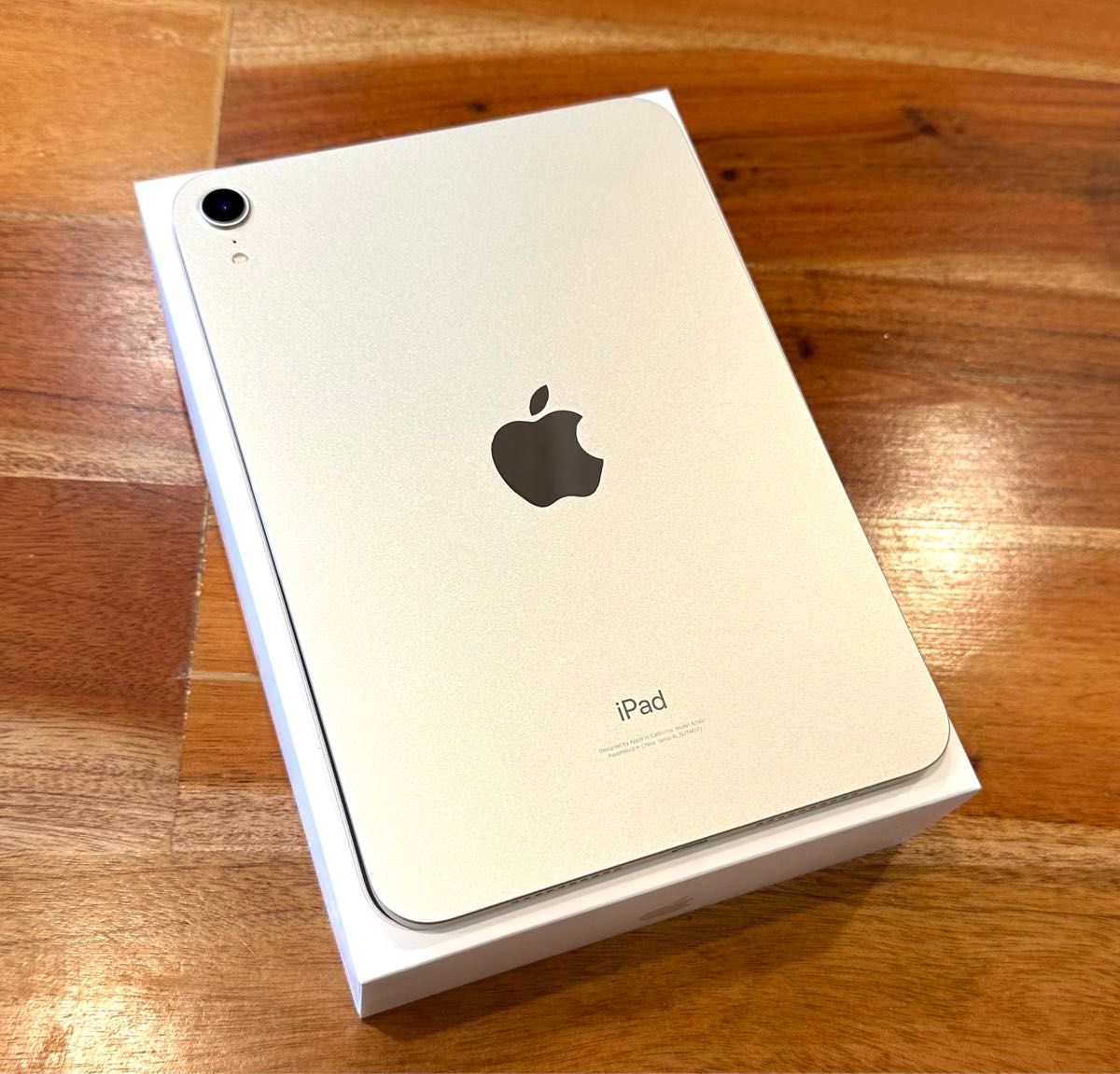 【新品同様、保証有、おまけ多数】iPad mini 第6世代 64GB Wi-Fi スターライト