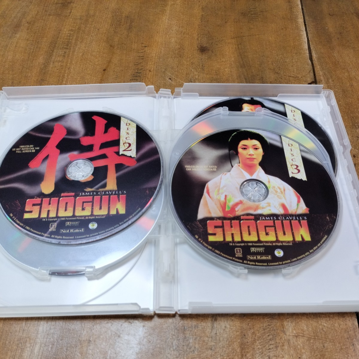 JAMES CLAVELL'S/SHOGUN/将軍/DVD/海外版/5枚組/ジェームズ・クラベル/アドベンチャー/海外ドラマ / リチャード・チェンバレン/三船敏郎/他_画像6