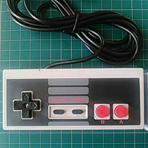 送料無料　新品２個セット ニューファミコン用 社外品 コントローラー ７ピン グレー 検）糞ゲー レトロフリーク snes コントローラーハブ_画像2