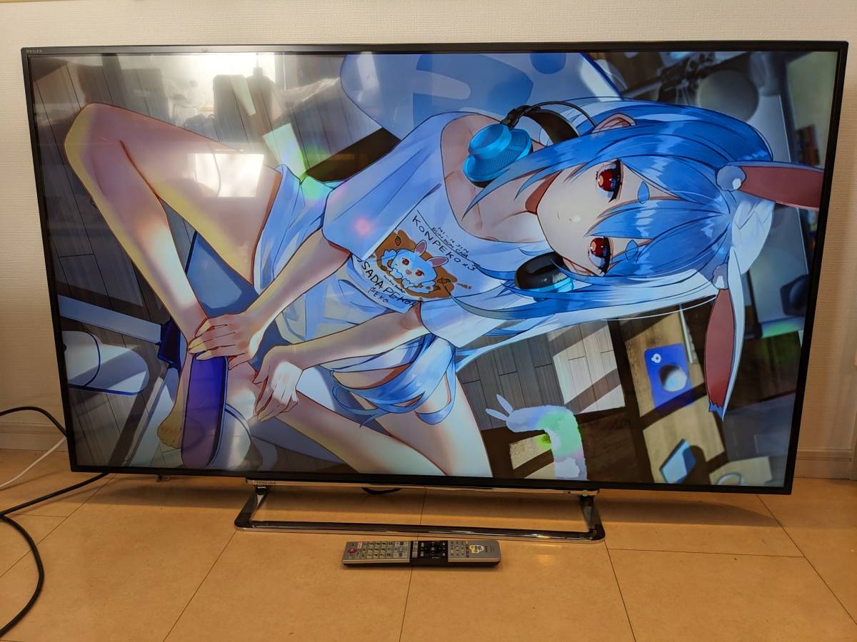 東芝　REGZA　IPS　4K　液晶 テレビ　55J10X レグザ 55インチ 4Kゲーム・ターボ 全面直下型LED TOSHIBA_画像1