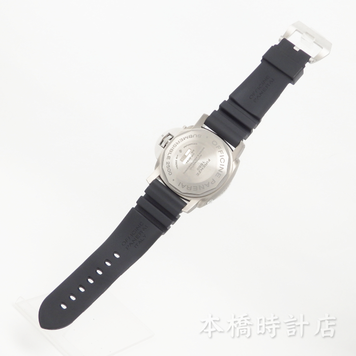 【中古】パネライ　PANERAI　ルミノールサブマーシブル2500　世界250本限定　PAM00285　トリチウム　箱・正規保証書付　_画像7