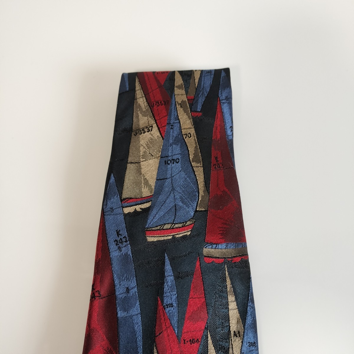 RALPH LAUREN( Ralph Lauren ) yacht pattern necktie 