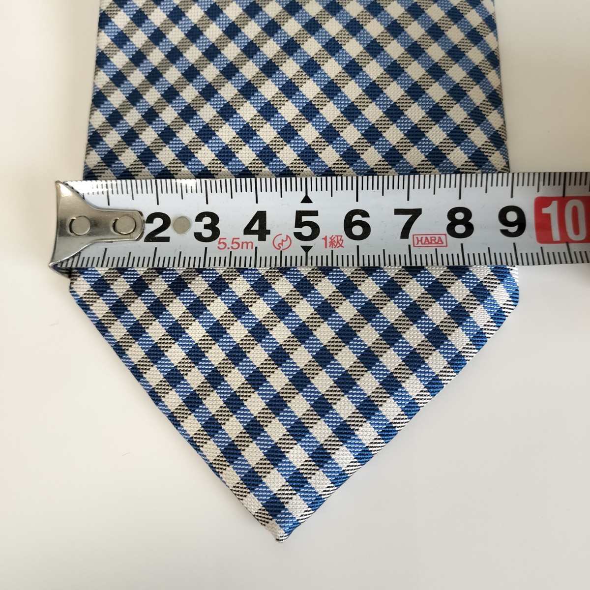 POLO by RALPH LAUREN( Polo bai Ralph Lauren ) blue Mini check necktie 