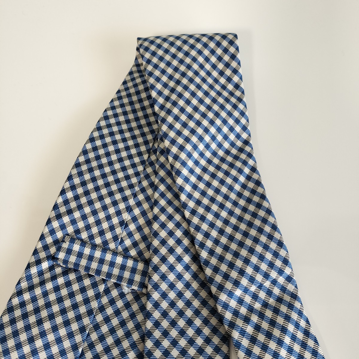 POLO by RALPH LAUREN( Polo bai Ralph Lauren ) blue Mini check necktie 