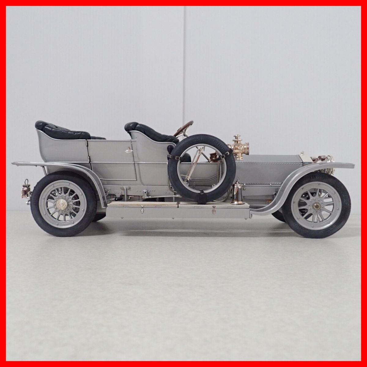 ☆フランクリンミント 1/12 ロールス ロイス シルバーゴースト 1907 FRANKLIN MINT ROLLS ROYCE Silver Ghost 1907 ミニカー【20_画像6