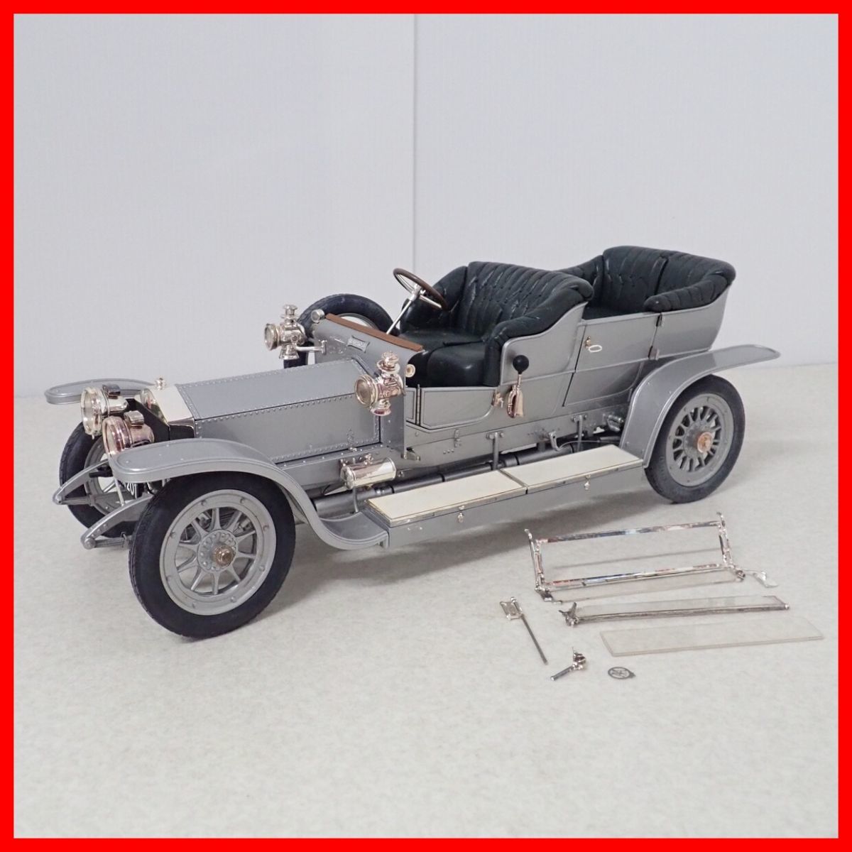 ☆フランクリンミント 1/12 ロールス ロイス シルバーゴースト 1907 FRANKLIN MINT ROLLS ROYCE Silver Ghost 1907 ミニカー【20_画像1