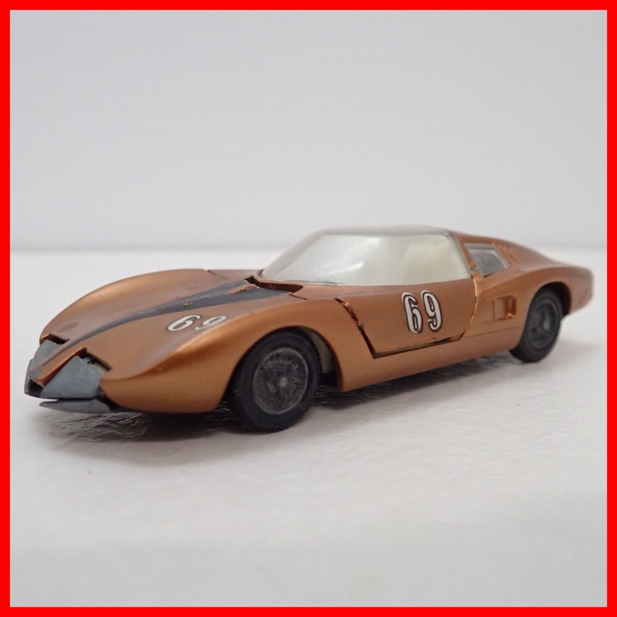 ☆オートピレン 1/43 シボレーコルベア モンツァGT AUTO PILEN Chevrolet Corvair MONZA GT 外箱欠品 ミニカー【10_画像1