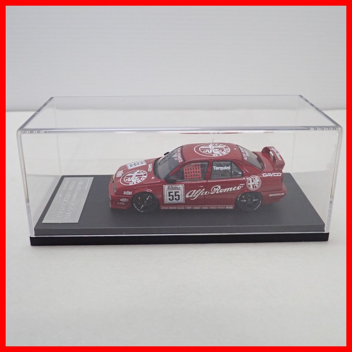 ☆エイチ・ピー・アイ・レーシング 1/43 アルファロメオ 155 TS シルバーストーン 1994 BTCC (#55) 8124 hpi・racing Alfa Romeo【10_画像9