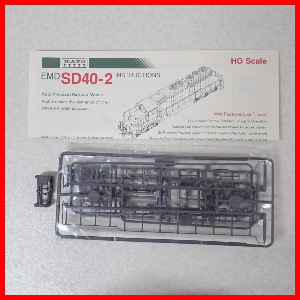 ☆動作品 カトー 37-2713 ユニオンパシフィック EMD SD40-2 Union Pacific #3242 ディーゼル機関車 HOゲージ 鉄道模型 KATO 動作確認済【10_画像10