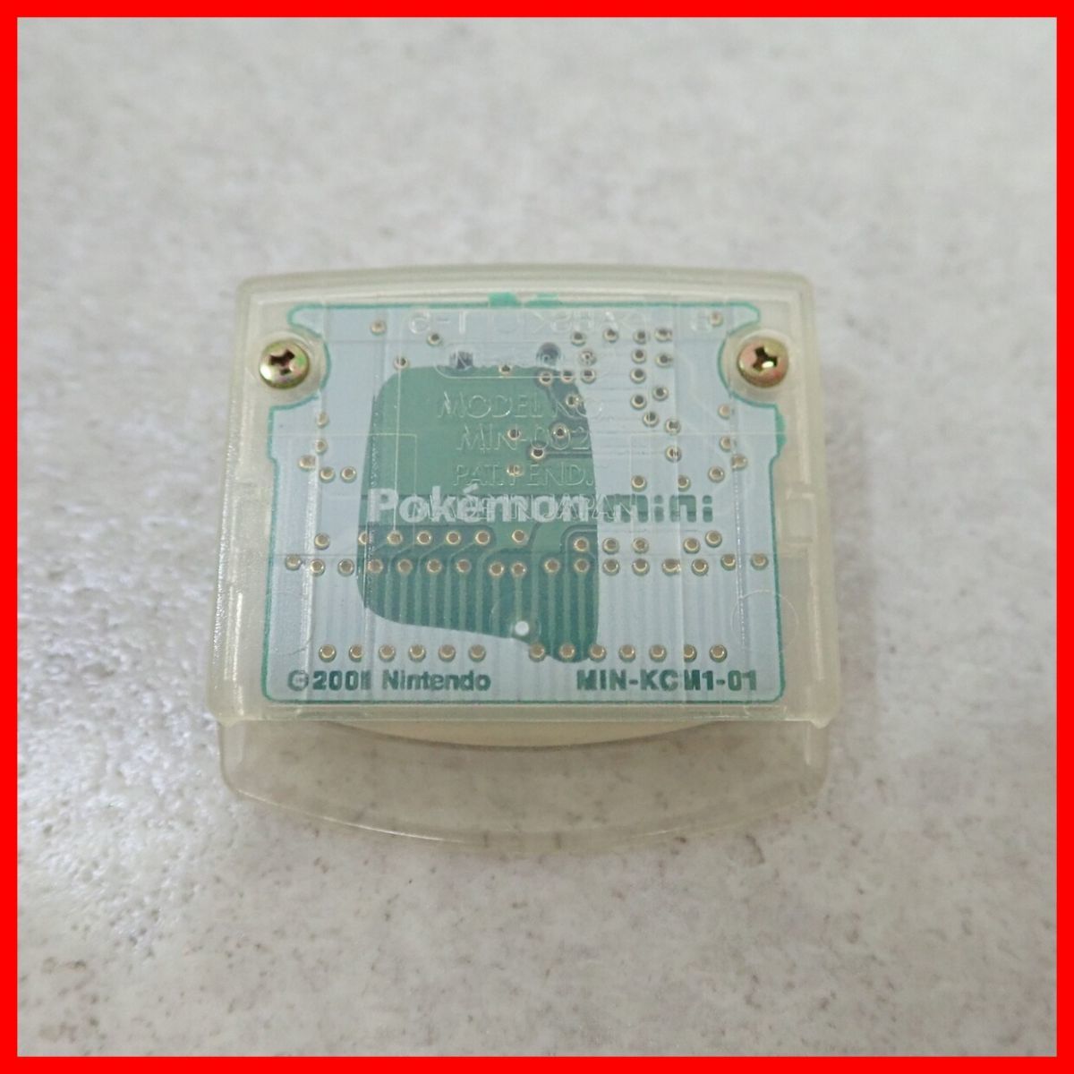 動作保証品 Pokemon mini ポケモンミニ 専用カートリッジ ポケモンレースミニ 任天堂 Nintendo【PP_画像2