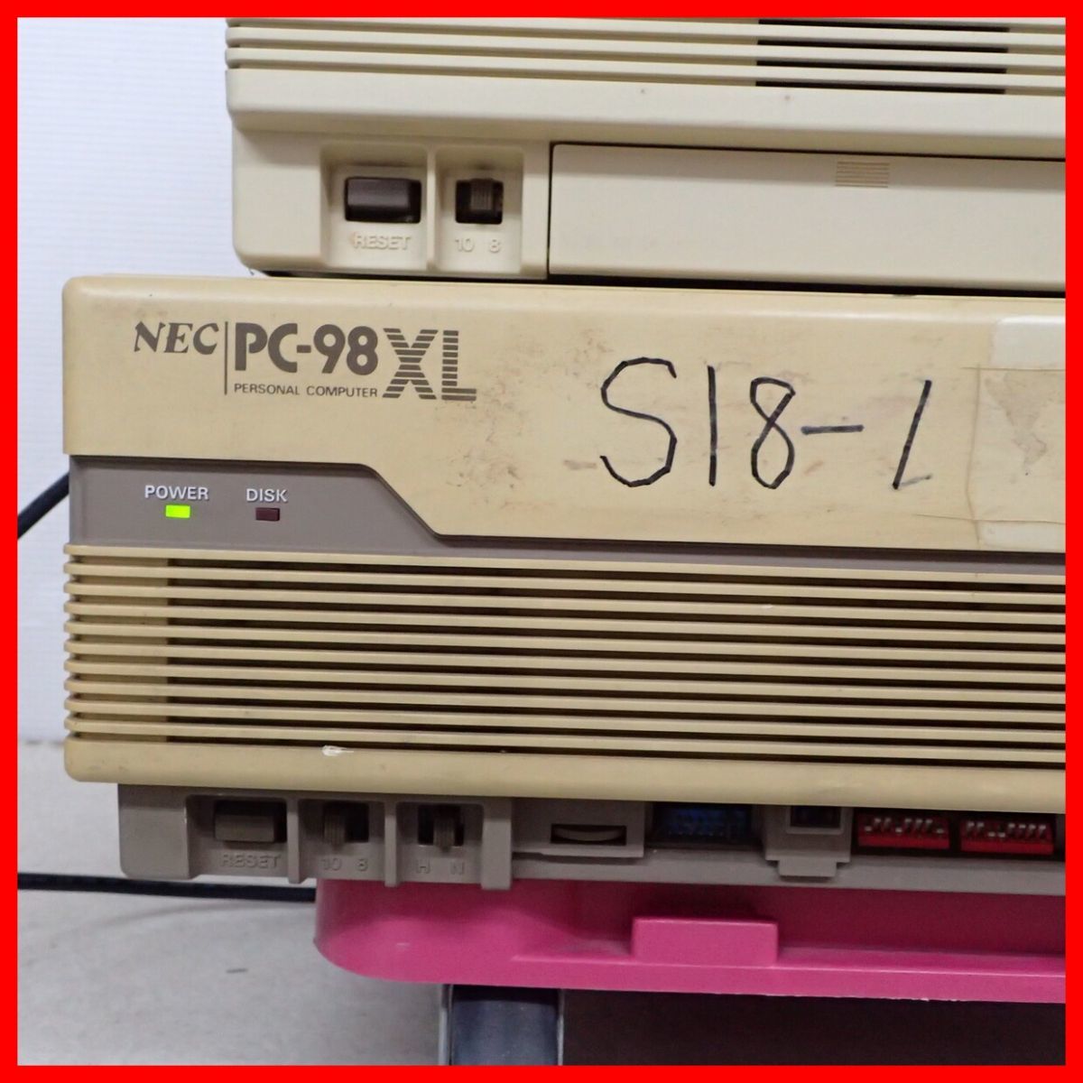 ◇NEC PC-9801DX2/PC-9801VX/PC-98XL まとめて3台セット 本体のみ レトロPC PC98 日本電気 ジャンク【60_画像4