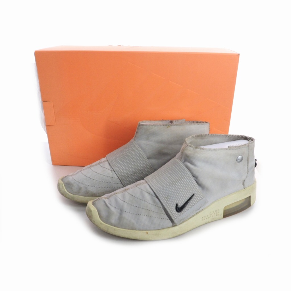  Nike NIKEfi blue bgodoFEAR OF GOD air mok pure platinum sneakers 28cm gray AT8086 001 men's 